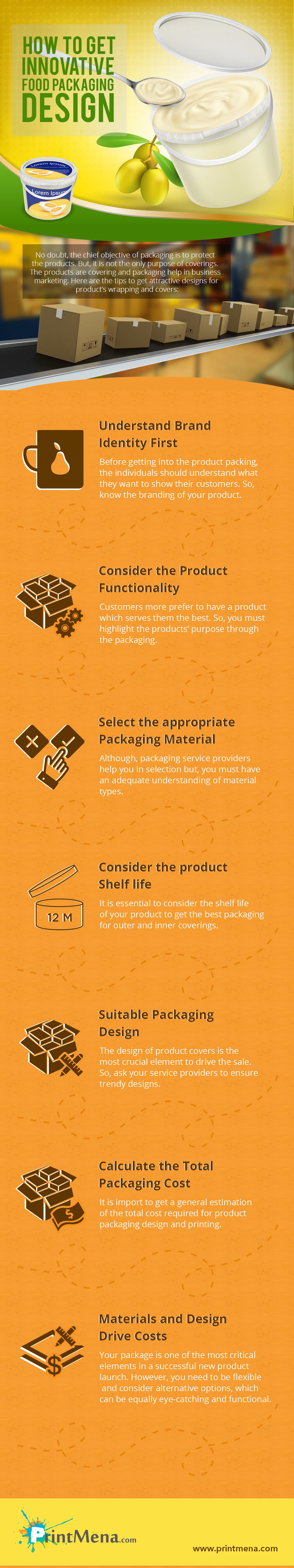 Here is How To Get Innovative Food Packaging Design for your Product